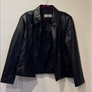 Y2K leather‎ Jacket